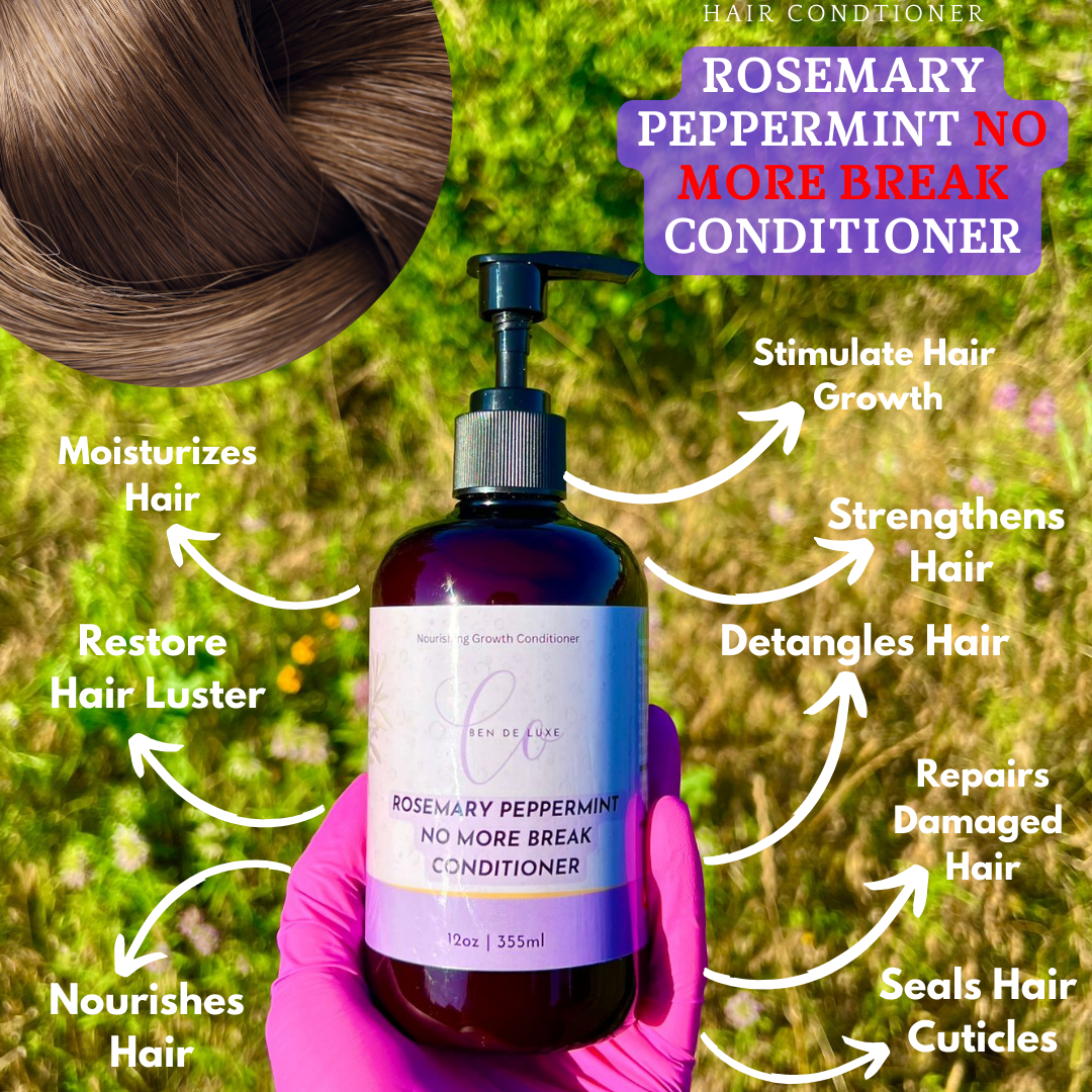 ROSEMARY PEPPERMINT 'NO MORE BREAK' SHAMPOO BAR & CONDITIONER BUNDLE (SAVE WITH THIS BUNDLE) š„