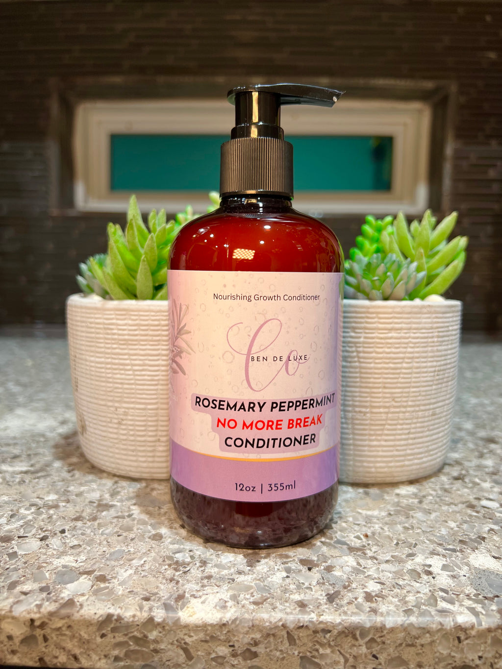 Rosemary Peppermint ‘No more break’ conditioner (12 oz)💜