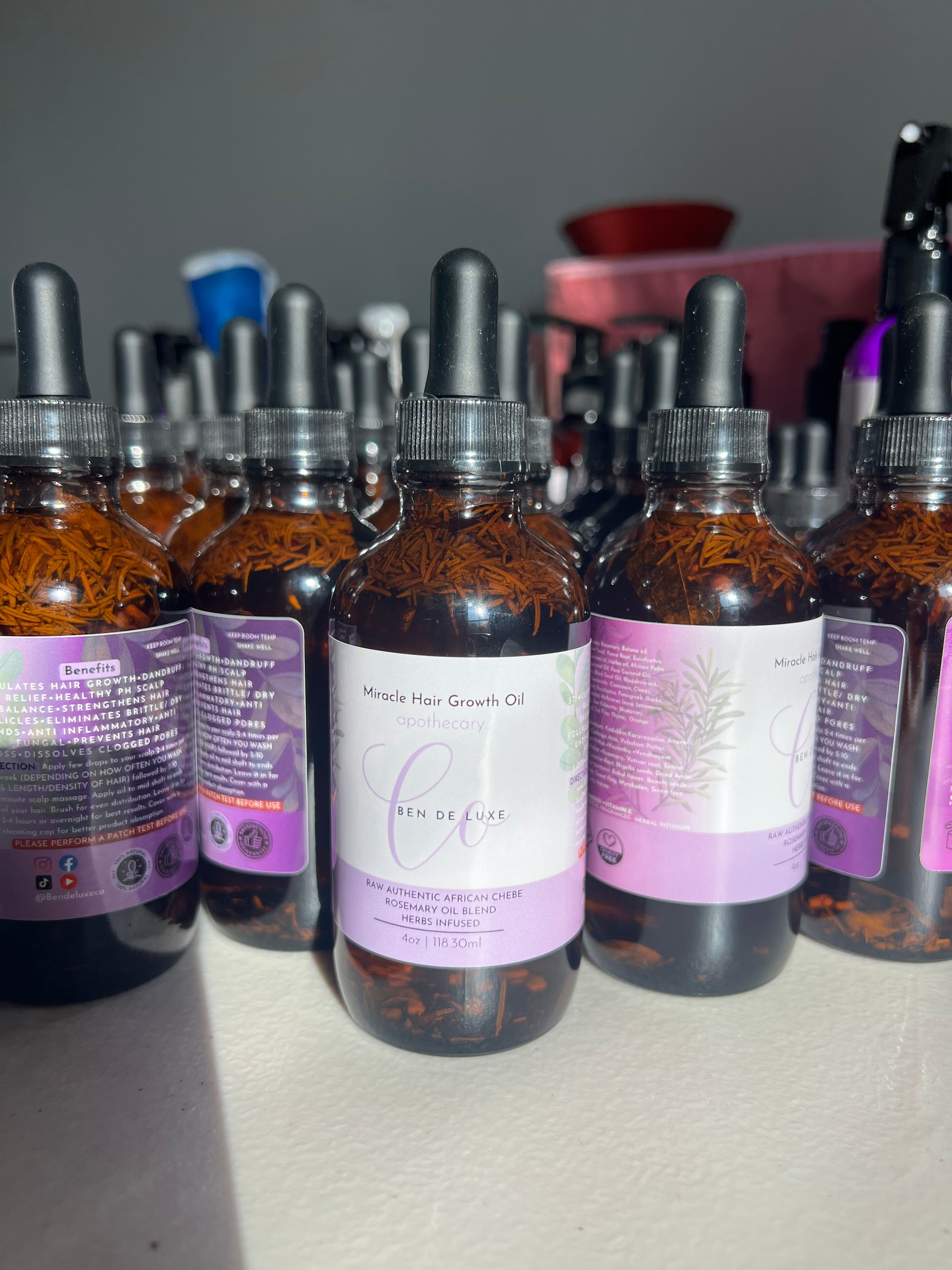 'Raw' African Indian Infused Growth oil 💜 VIRAL + BEST SELLER🔥
