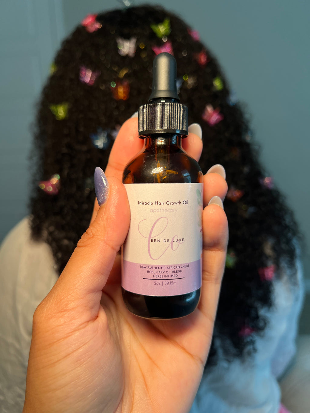 'Raw' African Indian Infused Growth oil 💜 VIRAL + BEST SELLER🔥