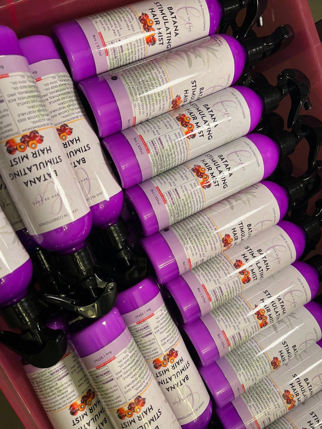 “Hair sunscreen” AKA Batana Stimulating Hair Mist (Leave in conditioner) 8oz💜