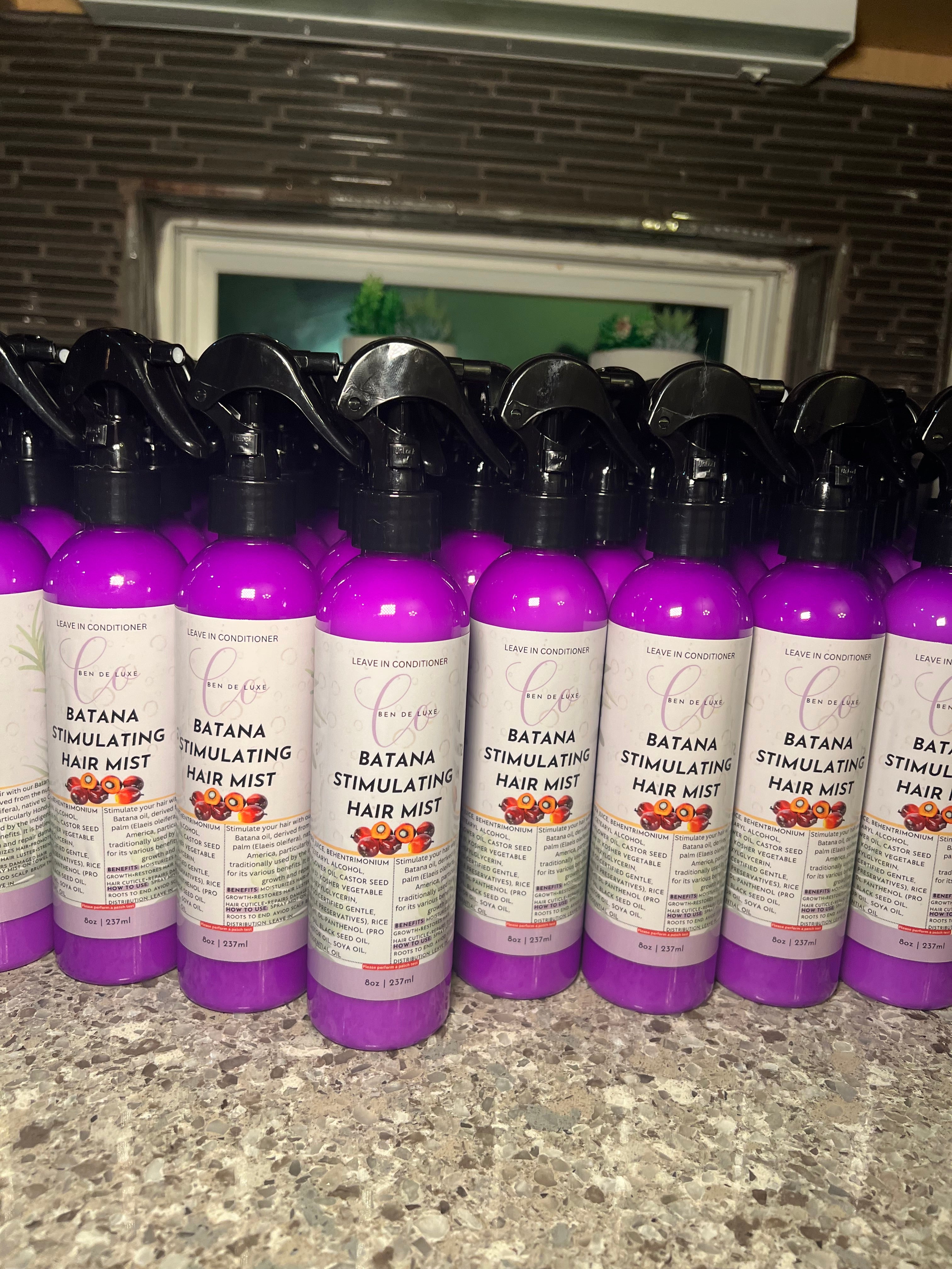 “Hair sunscreen” AKA Batana Stimulating Hair Mist (Leave in conditioner) 8oz💜