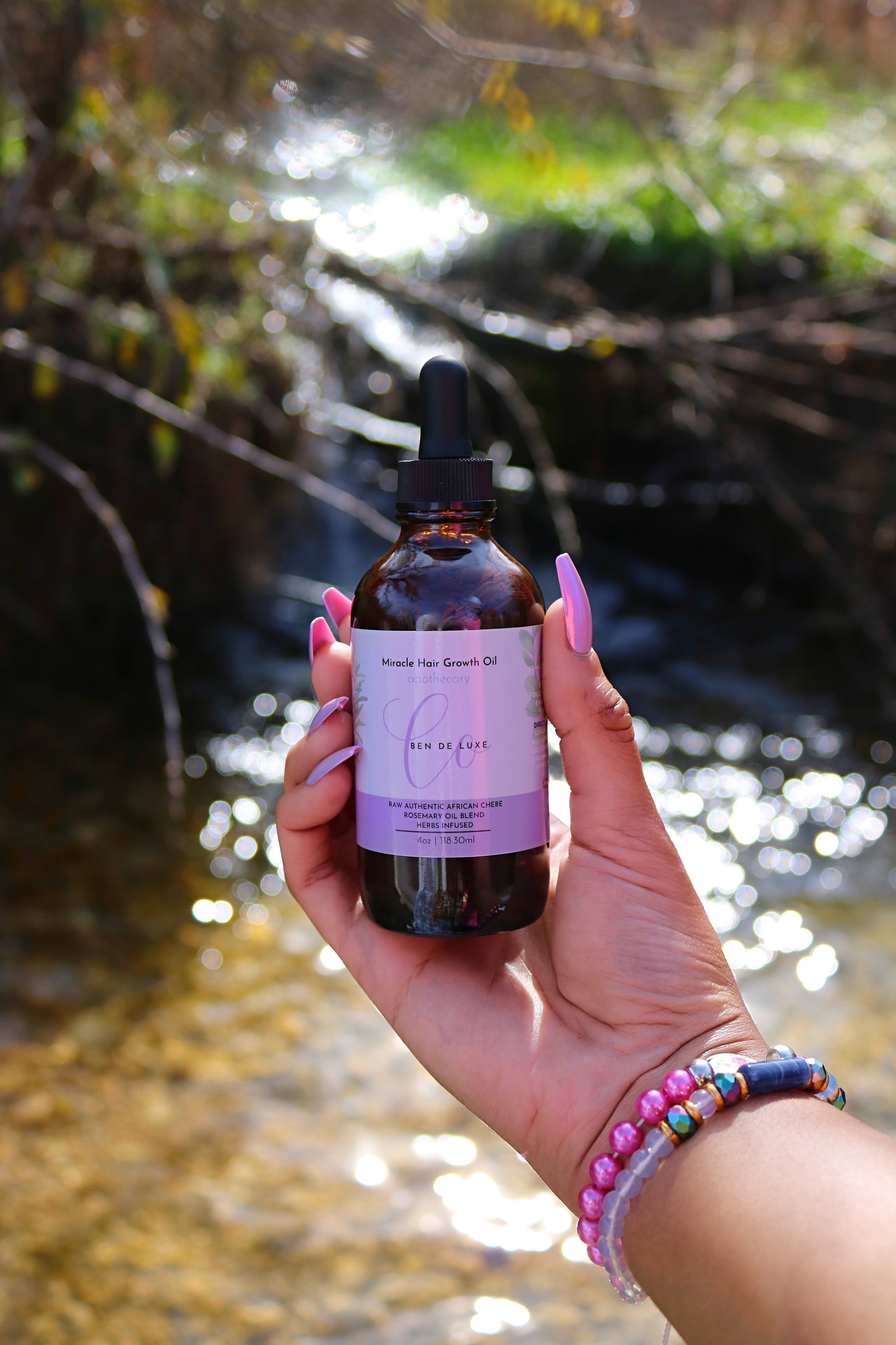 'Raw' African Indian Infused Growth oil 💜 VIRAL + BEST SELLER🔥