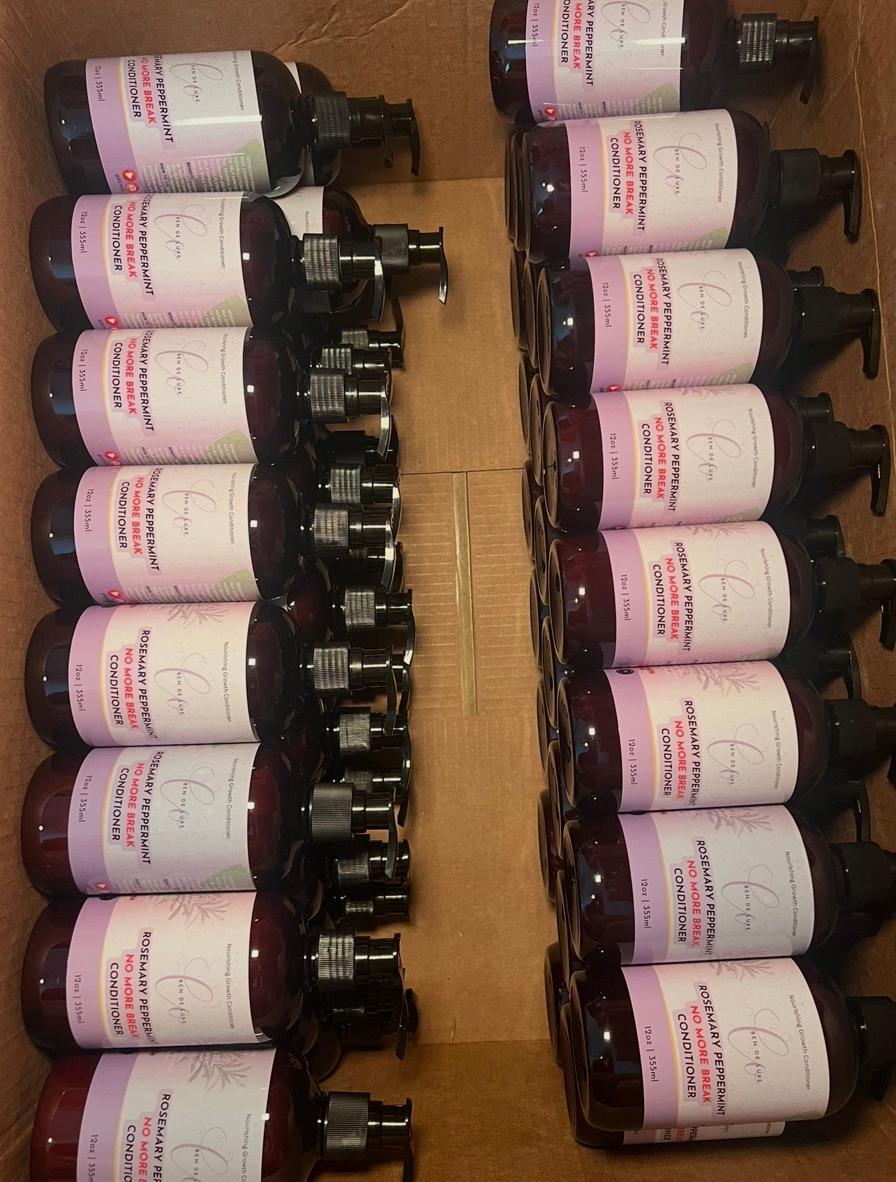Rosemary Peppermint ‘No more break’ conditioner (12 oz)💜