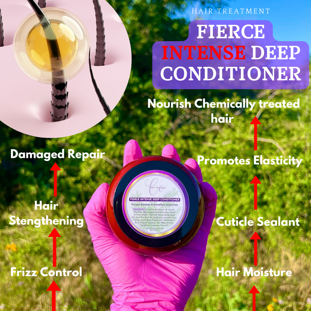 Fierce INTENSE Deep Conditioner MASK TREATMENT (8oz)💜