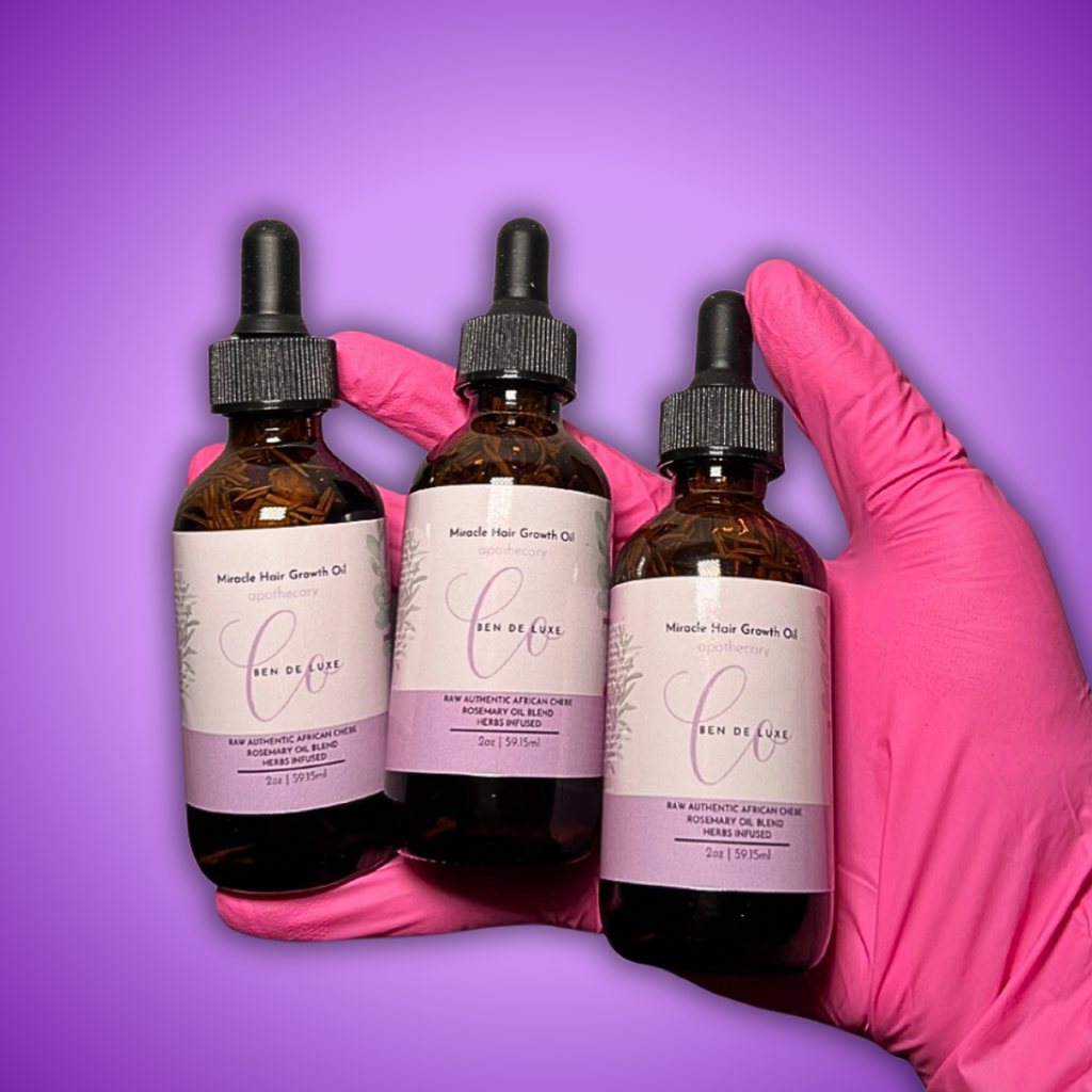 'Raw' African Indian Infused Growth oil 💜 VIRAL + BEST SELLER🔥