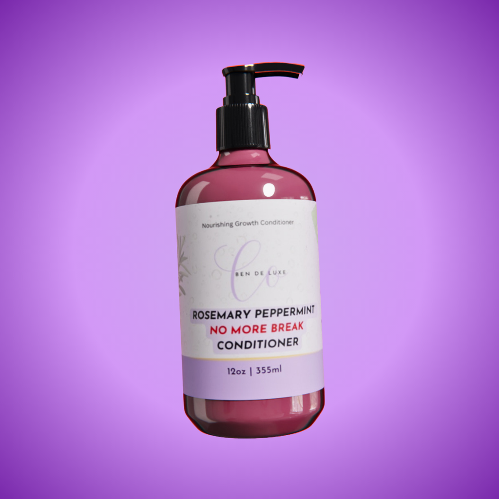 Rosemary Peppermint ‘No more break’ conditioner (12 oz)💜