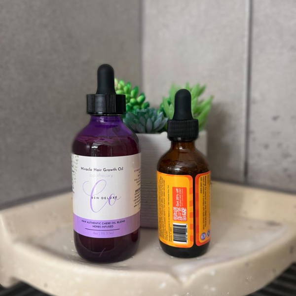 Bendeluxeco™ Raw African Chebe Rosemary oil (Miracle Hair Growth Oil) 💜 BEST SELLER🔥🔥🔥