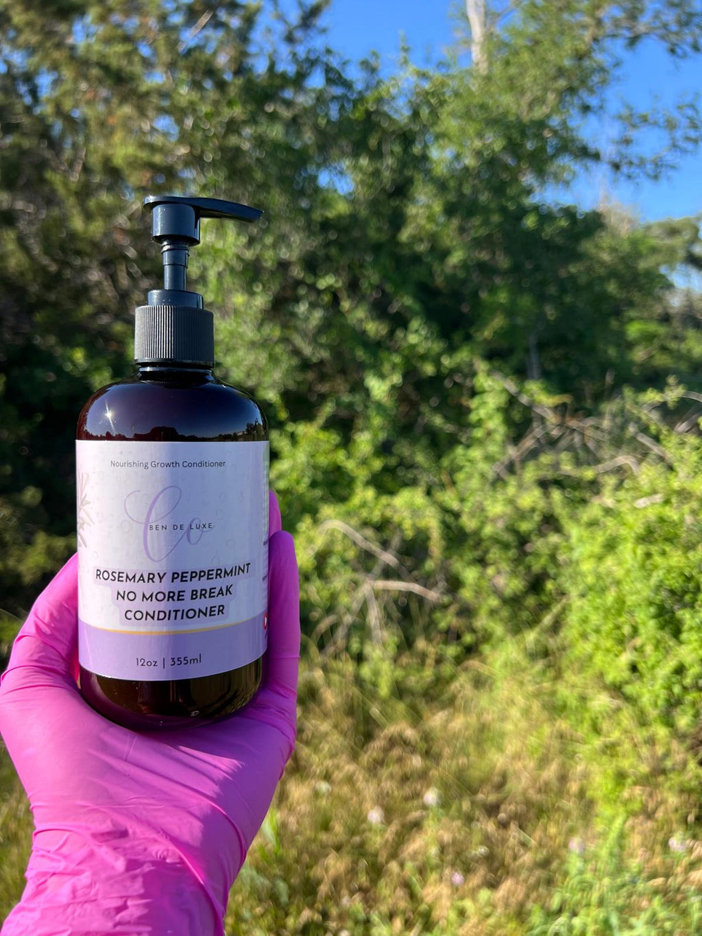 Rosemary Peppermint ‘No more break’ conditioner (12 oz)💜