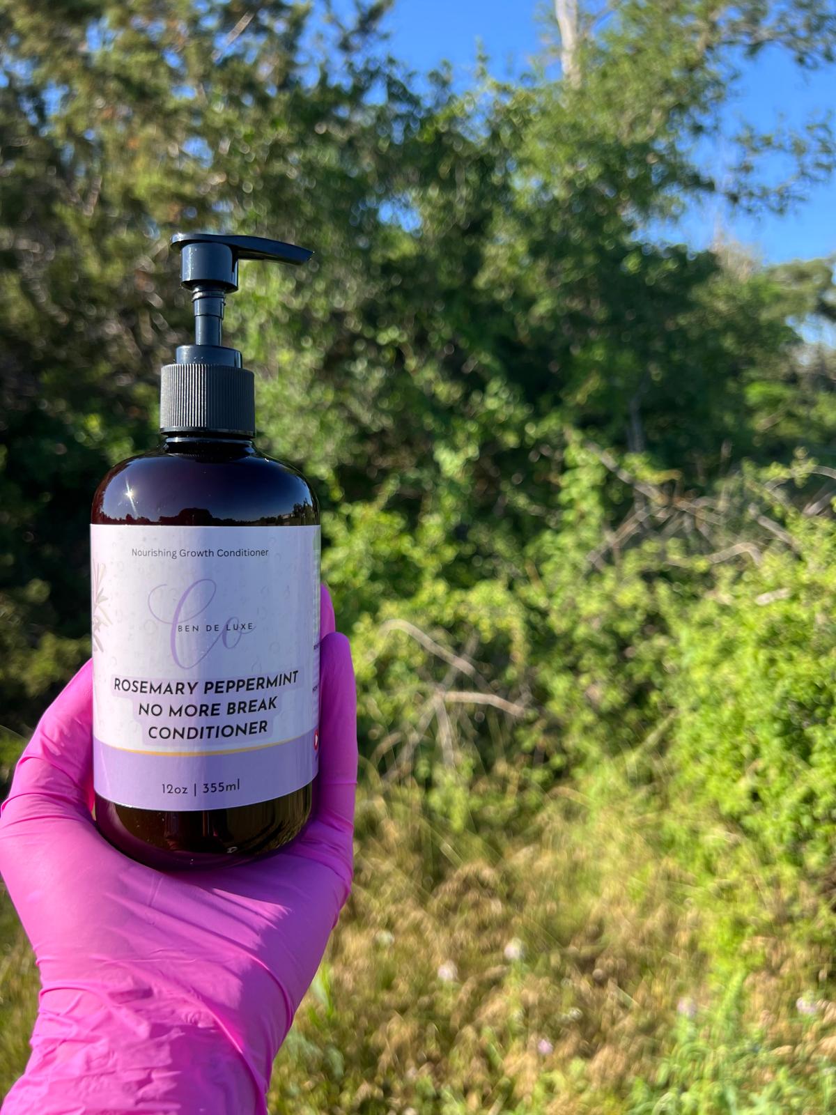 Rosemary Peppermint ‘No more break’ conditioner (12 oz)💜