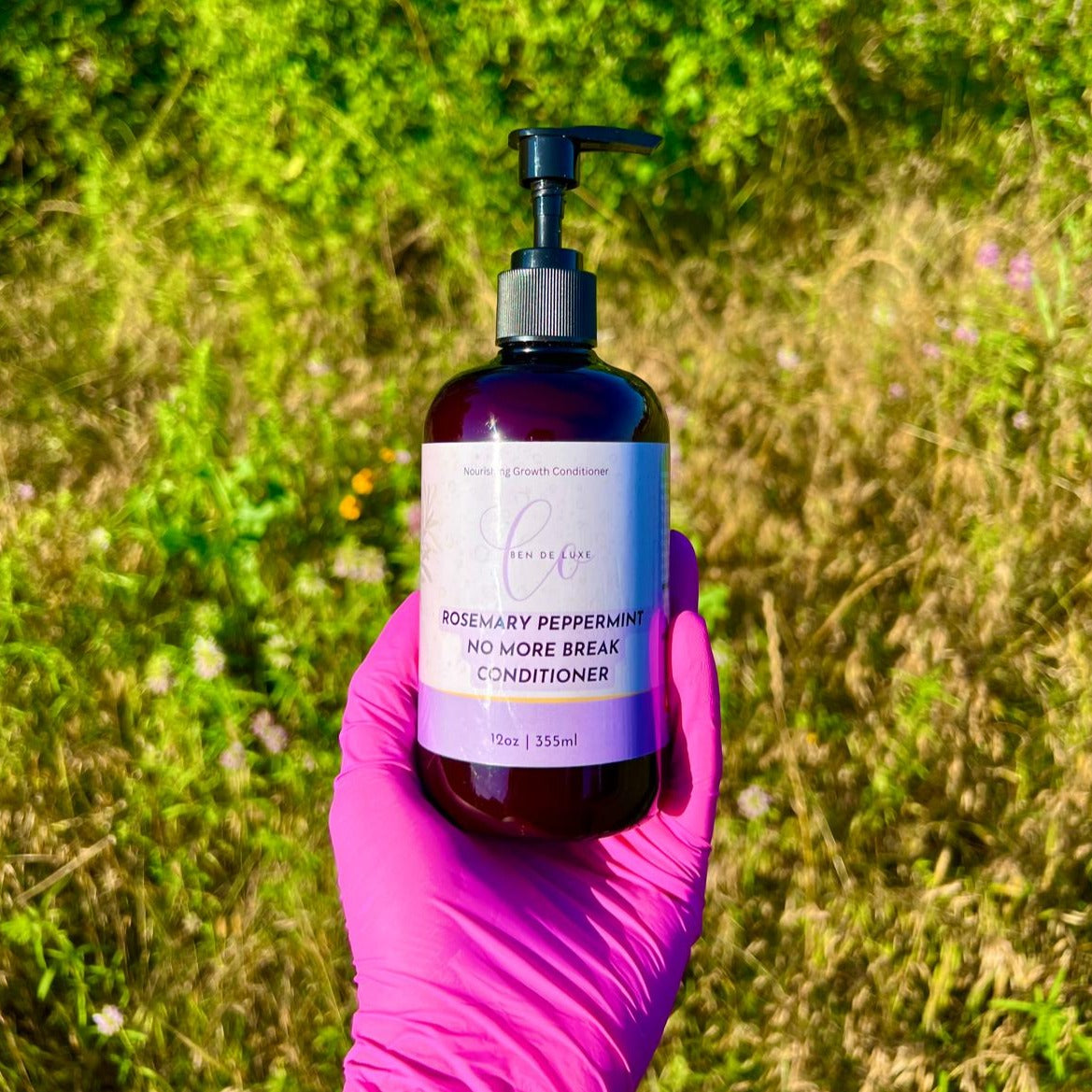 Rosemary Peppermint ‘No more break’ conditioner (12 oz)💜
