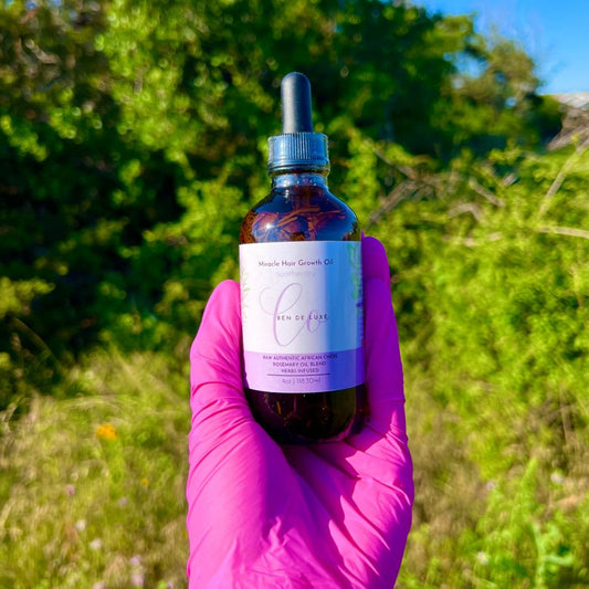 Bendeluxeco™ Raw African Chebe Rosemary oil (Miracle Hair Growth Oil) (African + Indian infused) 💜 BEST SELLER🔥🔥🔥