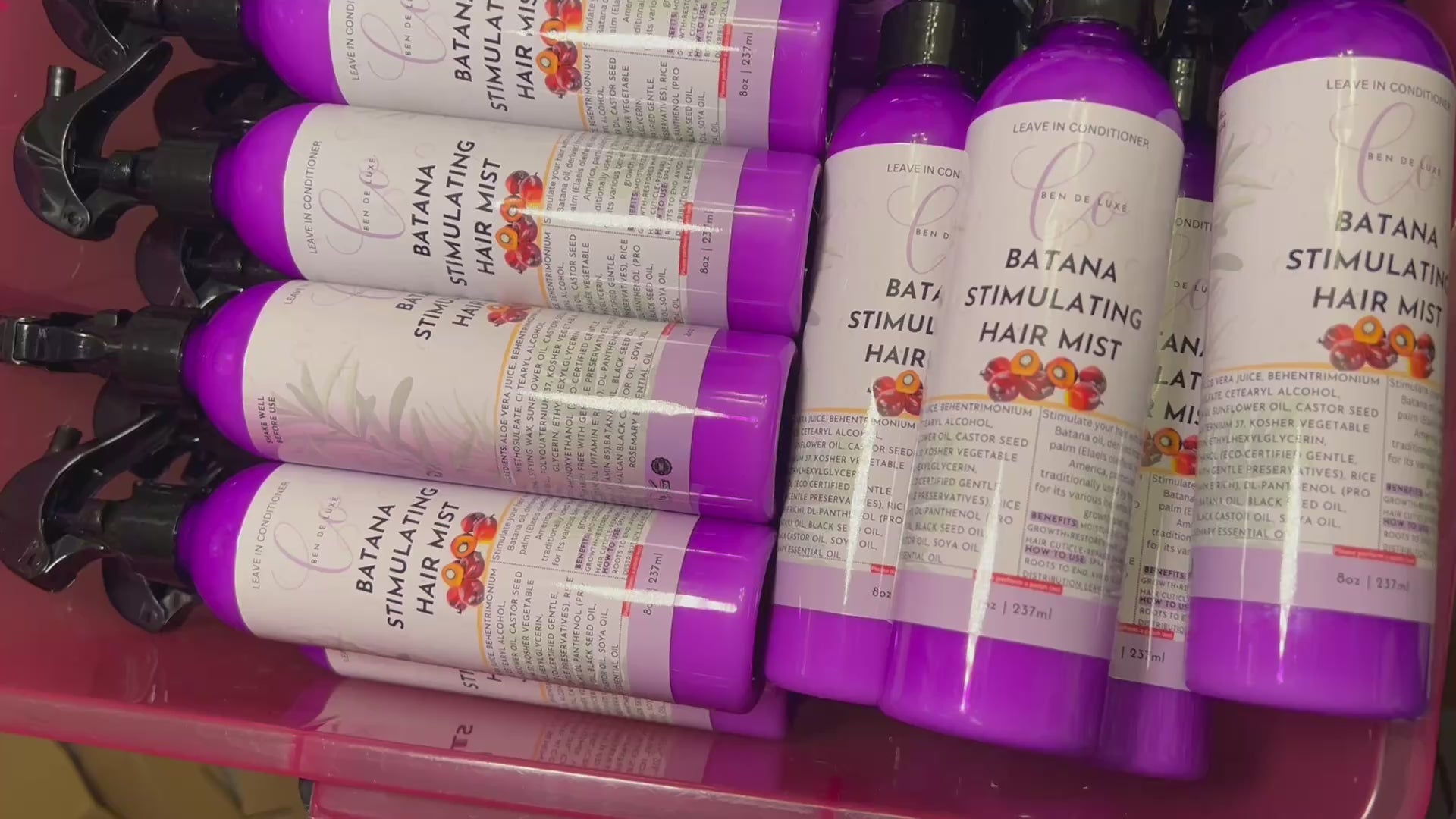 “Hair sunscreen” AKA Batana Stimulating Hair Mist (Leave in conditioner) 8oz💜