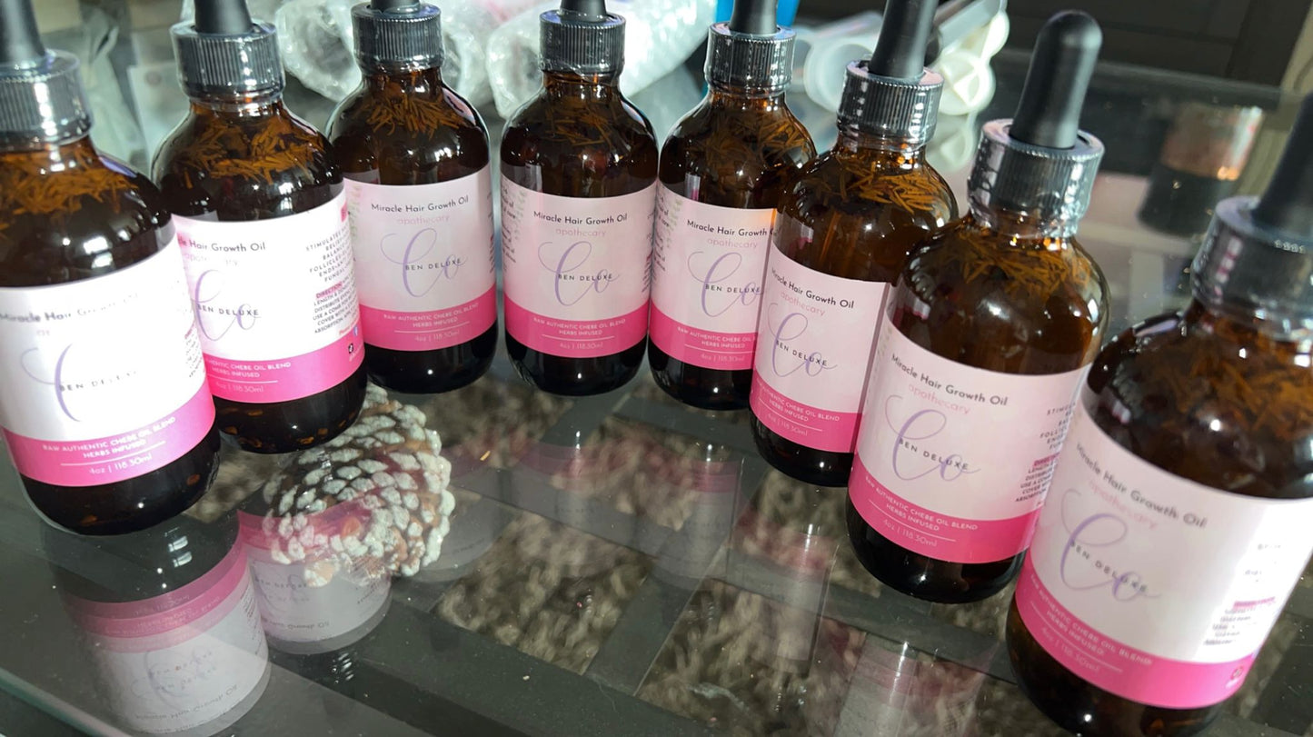 Bendeluxeco™ Raw African Chebe Rosemary oil (Miracle Hair Growth Oil) 💜 BEST SELLER🔥🔥🔥